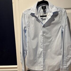 H&M Men's Sky Blue Dress Shirt